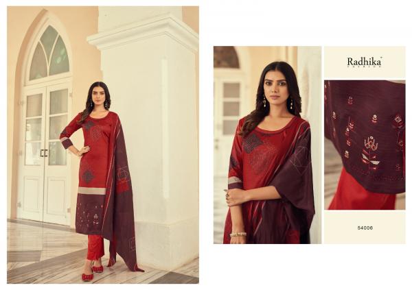 Azara Maria Jam Cotton Designer Exclusive Dress Material